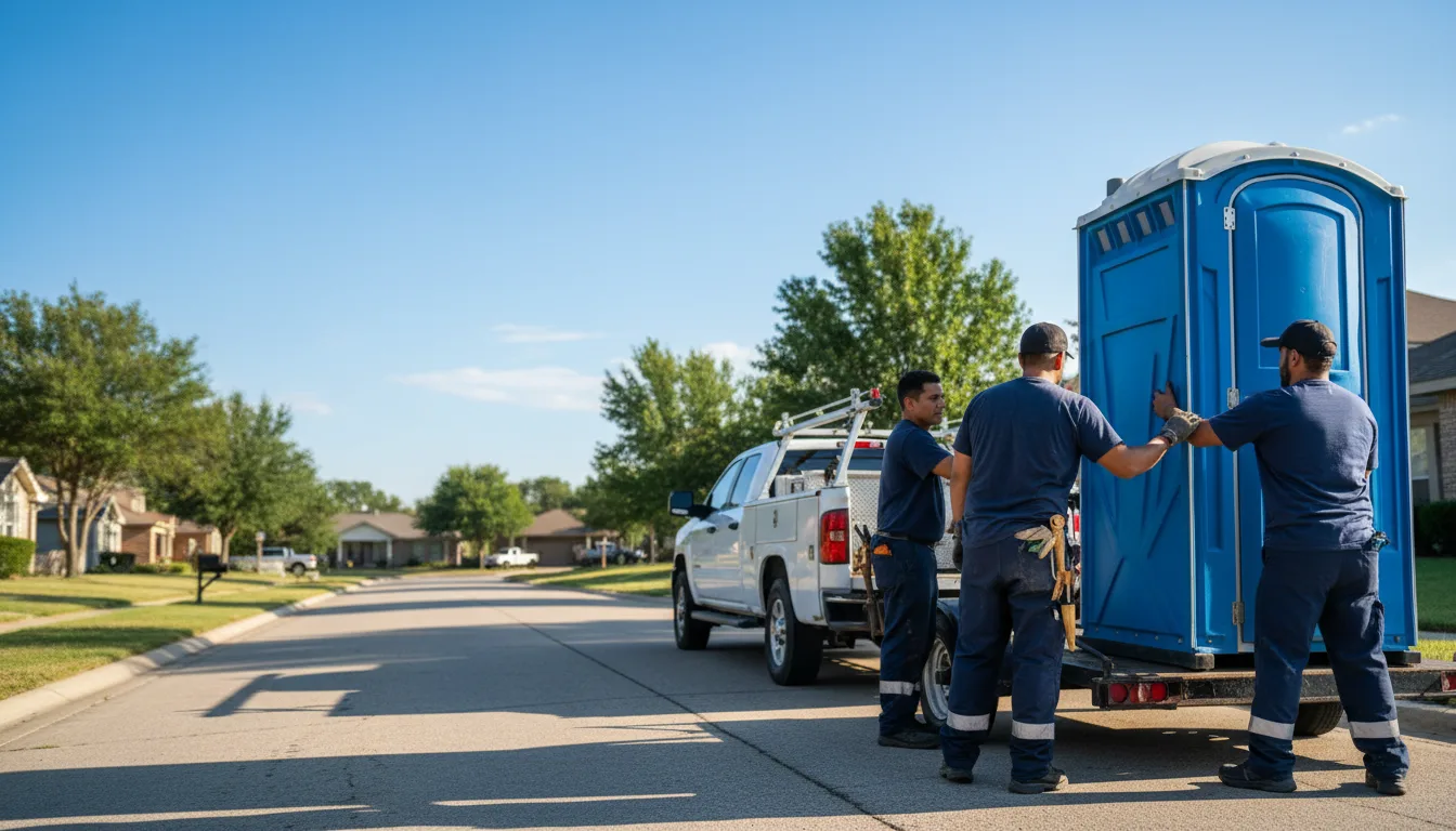 Portable Toilet Rental in Baileyville, IL near me